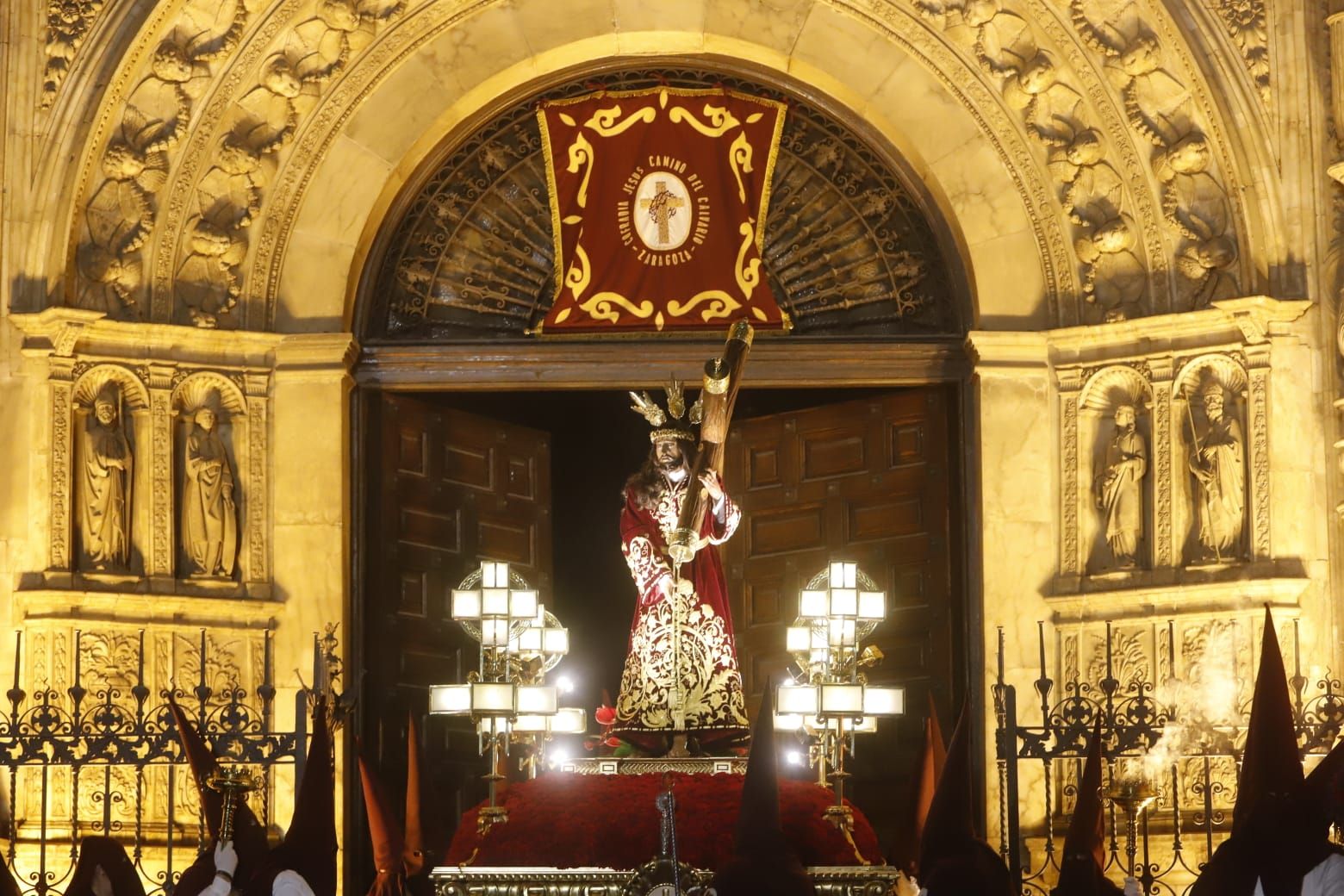 En imágenes │ Procesiones del Lunes Santo en Zaragoza