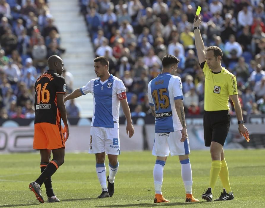 Leganés - Valencia, en imágenes