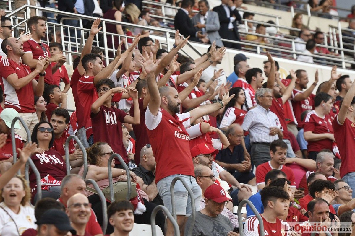 Así fue el encuentro del play off del Real Murcia y el Nástic en la lucha por el ascenso