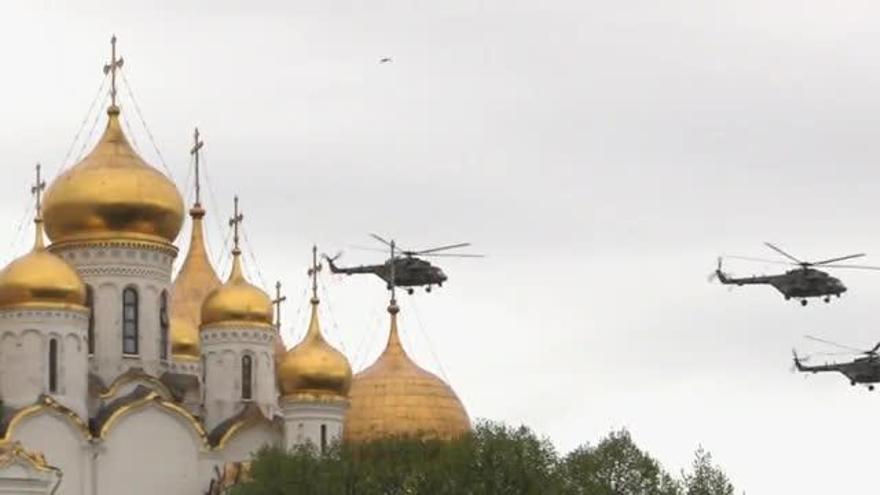 Putin llama a la unidad en el homenaje a los caídos en la segunda guerra mundial