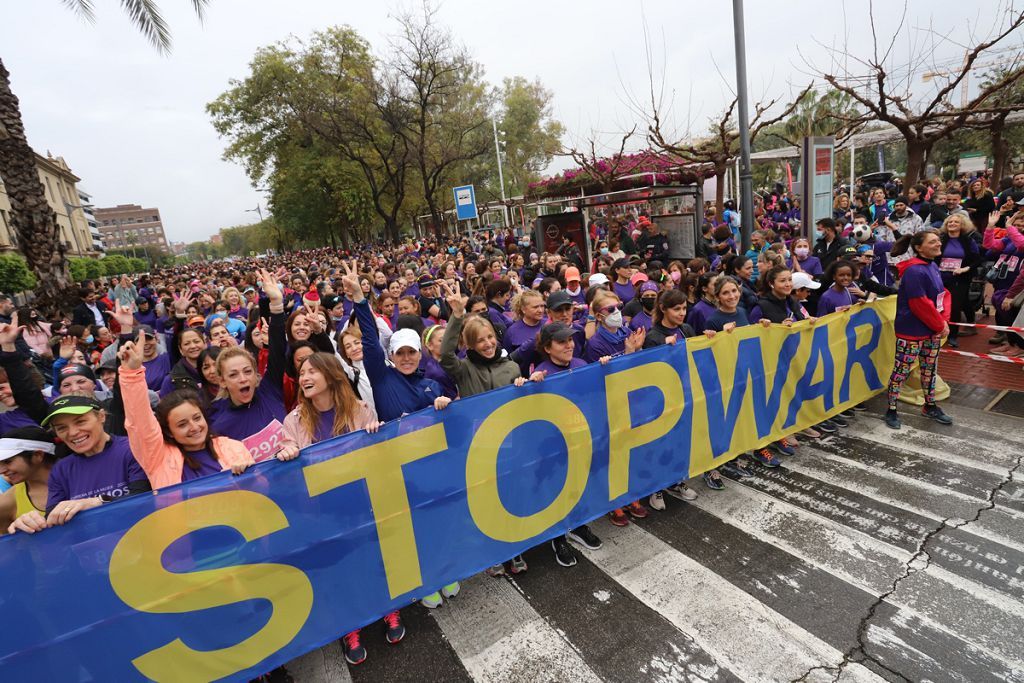 Carrera de la Mujer Murcia 2022: Salida y recorrido