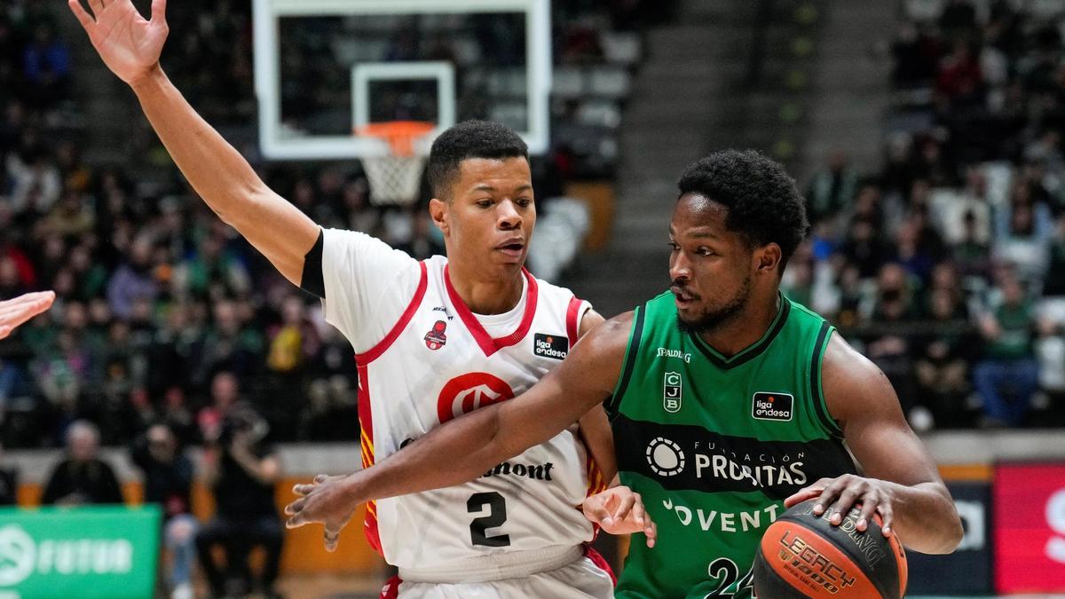 Andres Feliz fue uno de los destacados del Joventut en la victoria ante el Casademont Zaragoza