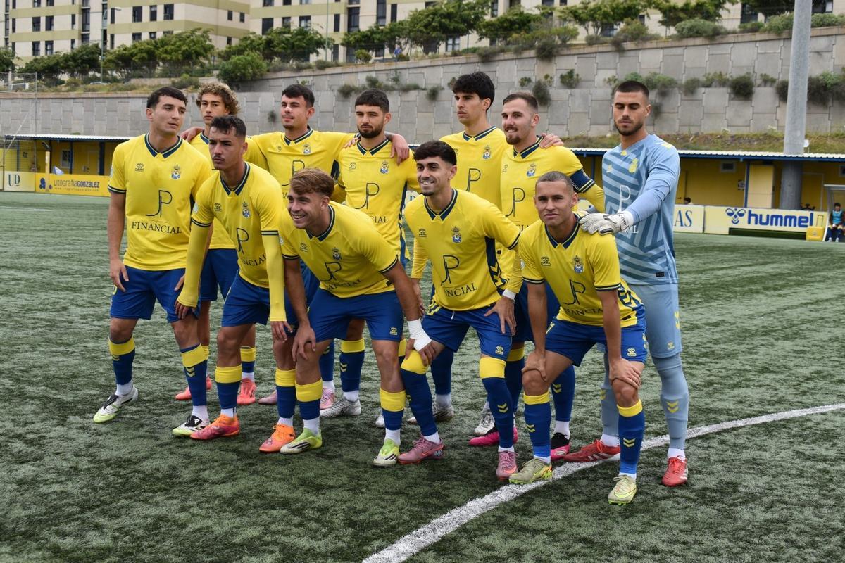 Alineación de Las Palmas Atlético.