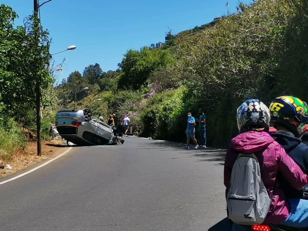 Vuelco en San Mateo