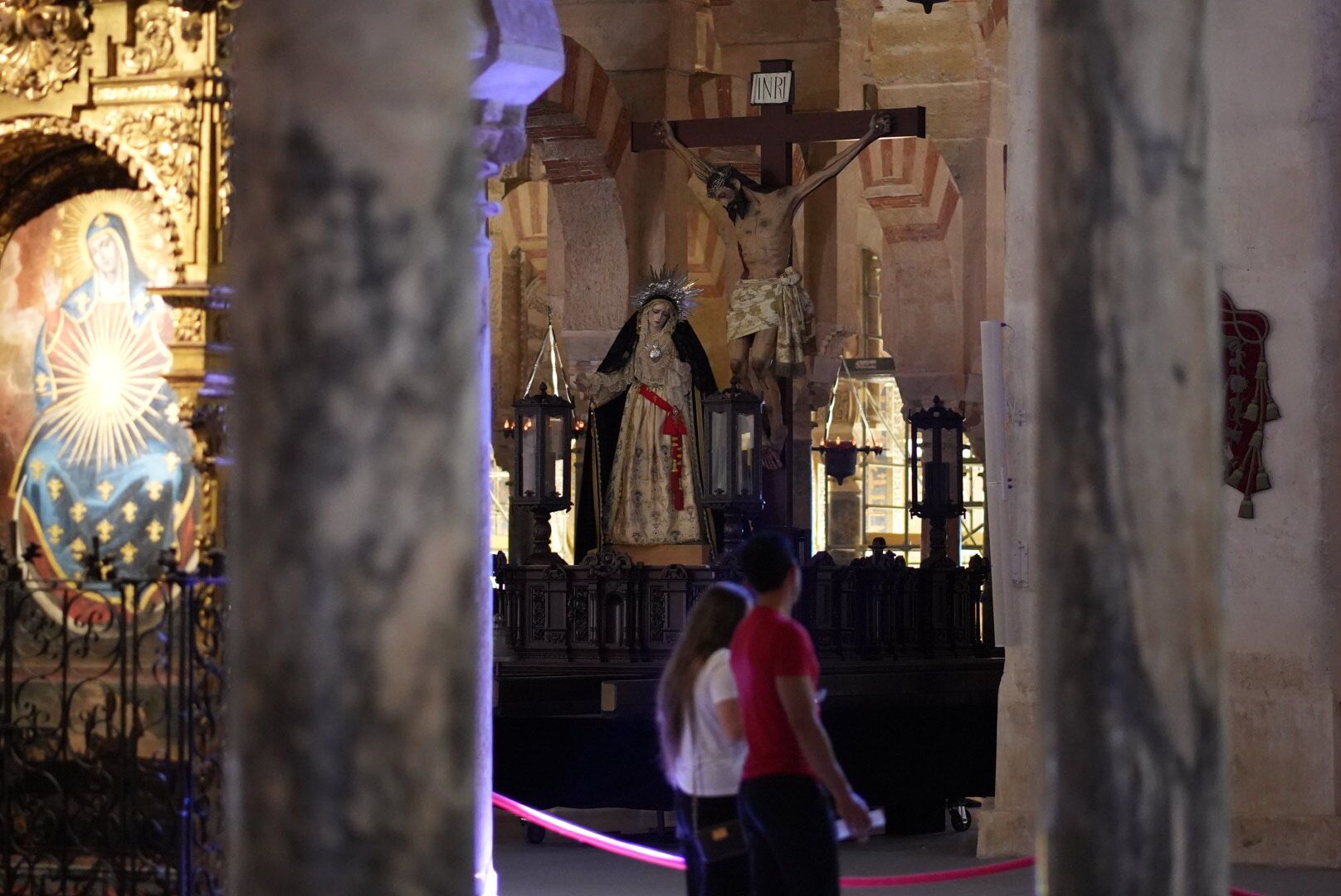 El Santo Cristo de Zacatecas de Montilla ya está en la Catedral