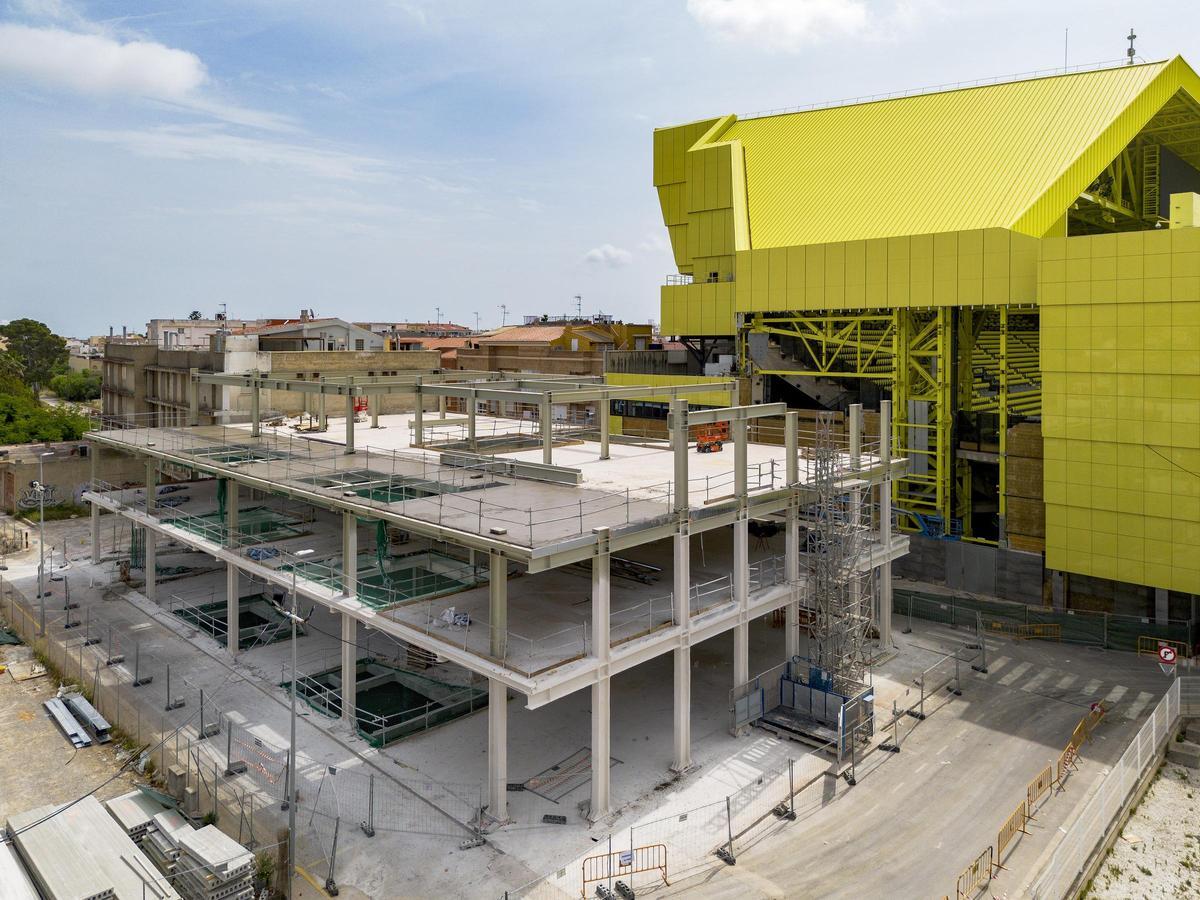 Galería | Así se encuentra el Estadio de La Cerámica en plenas obras