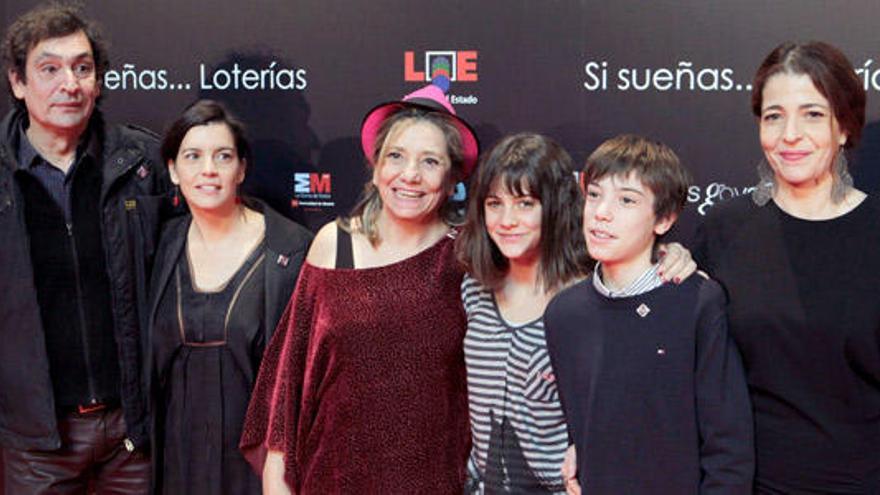 El equipo de Pa Negre en la gala de los Goya.