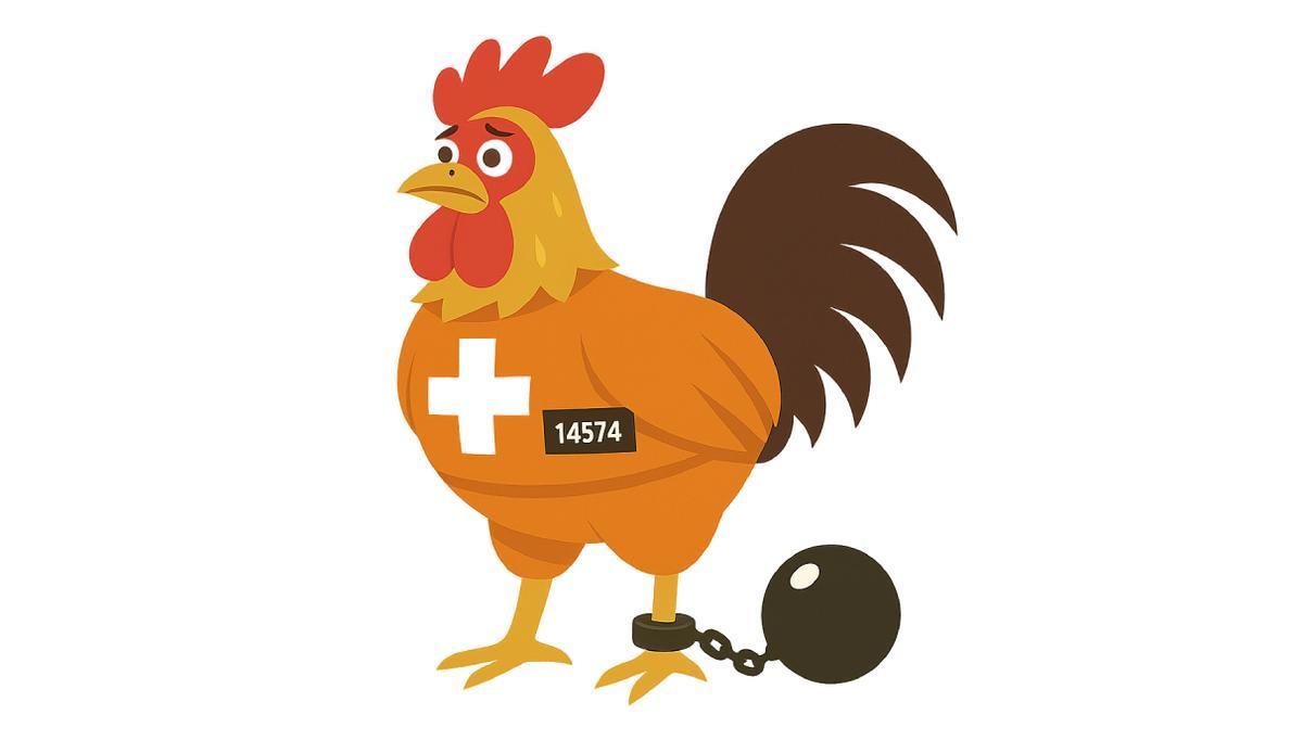 Juicio al gallo suizo