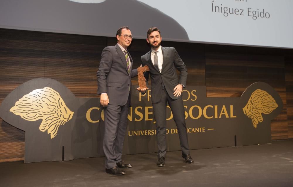 Premios del Consejo Social de la UA