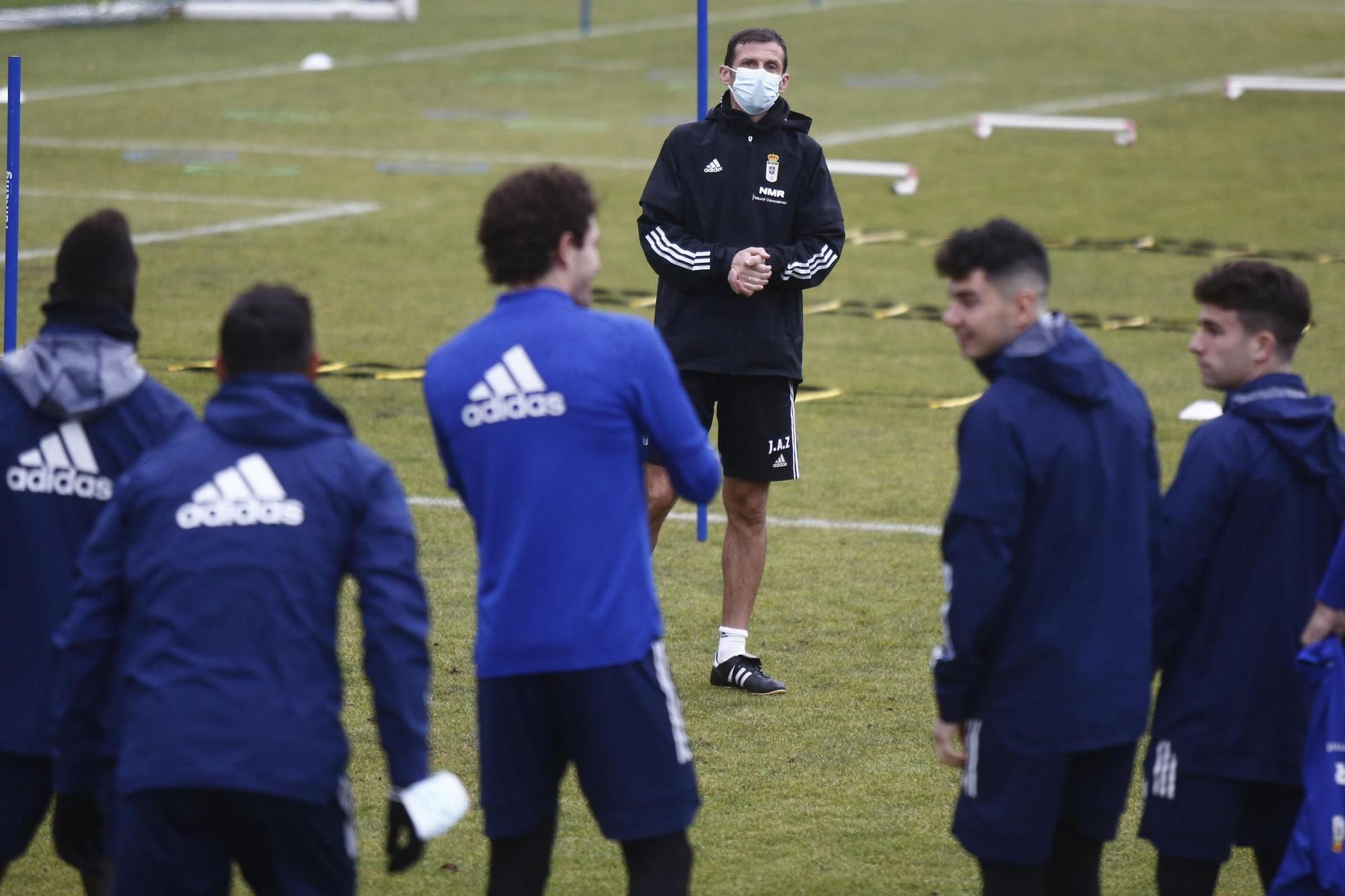 Entrenamiento del Oviedo