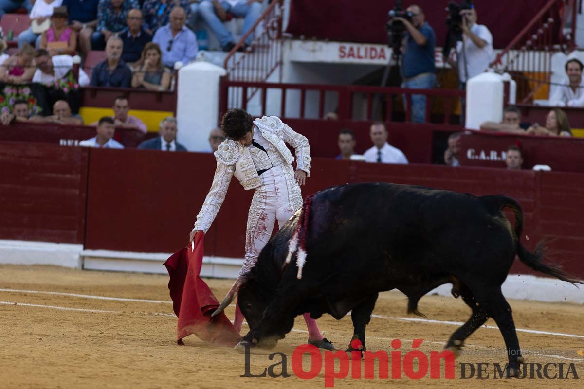 Segunda corrida de la Feria Taurina de Murcia (Castella, Manzanares y Talavante)