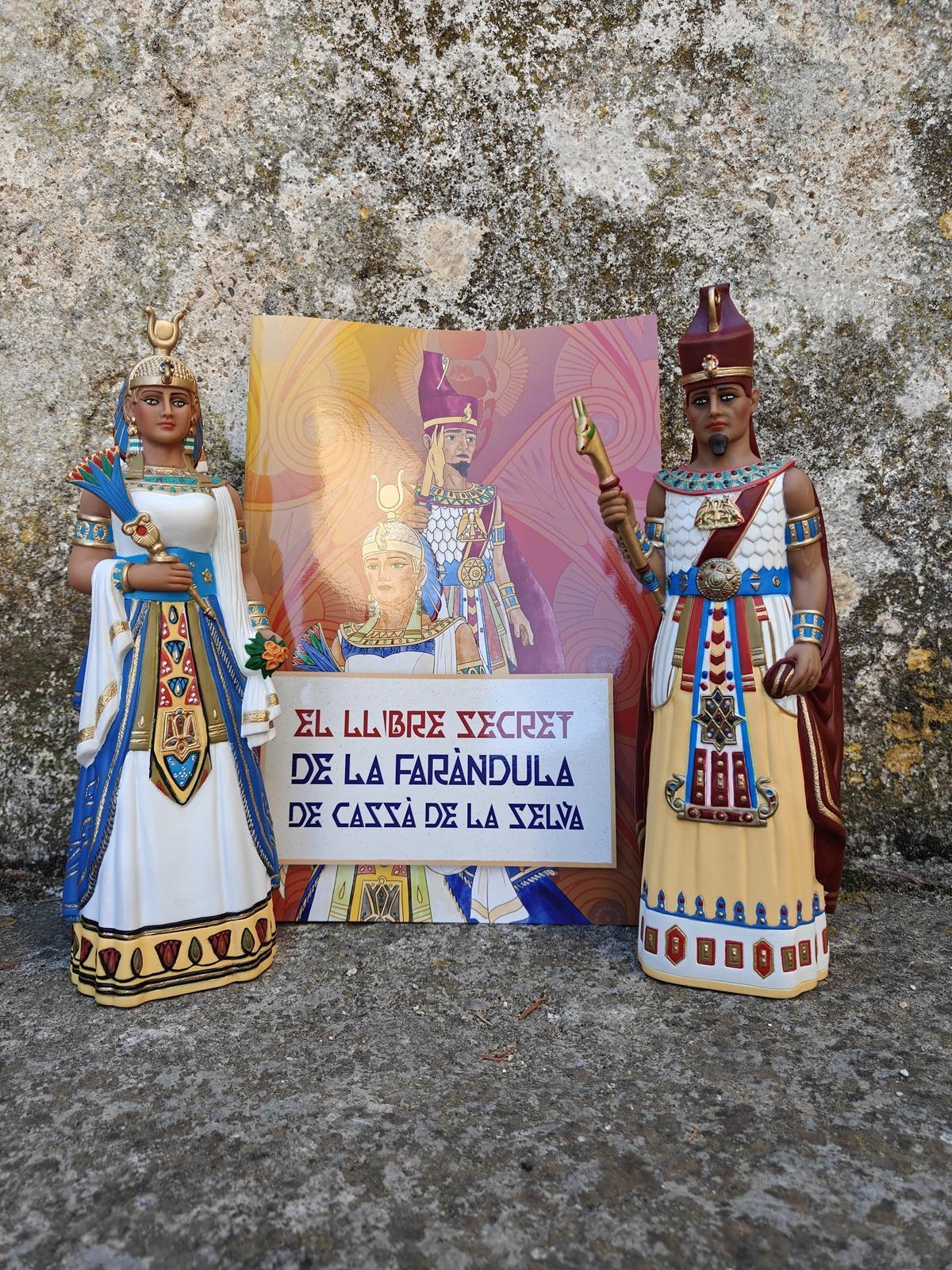 Els gegants amb l'àlbum.