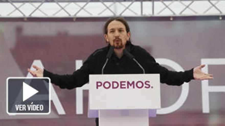 El día que Pablo Iglesias alardeó en La Corredoria de seguir viviendo en su barrio