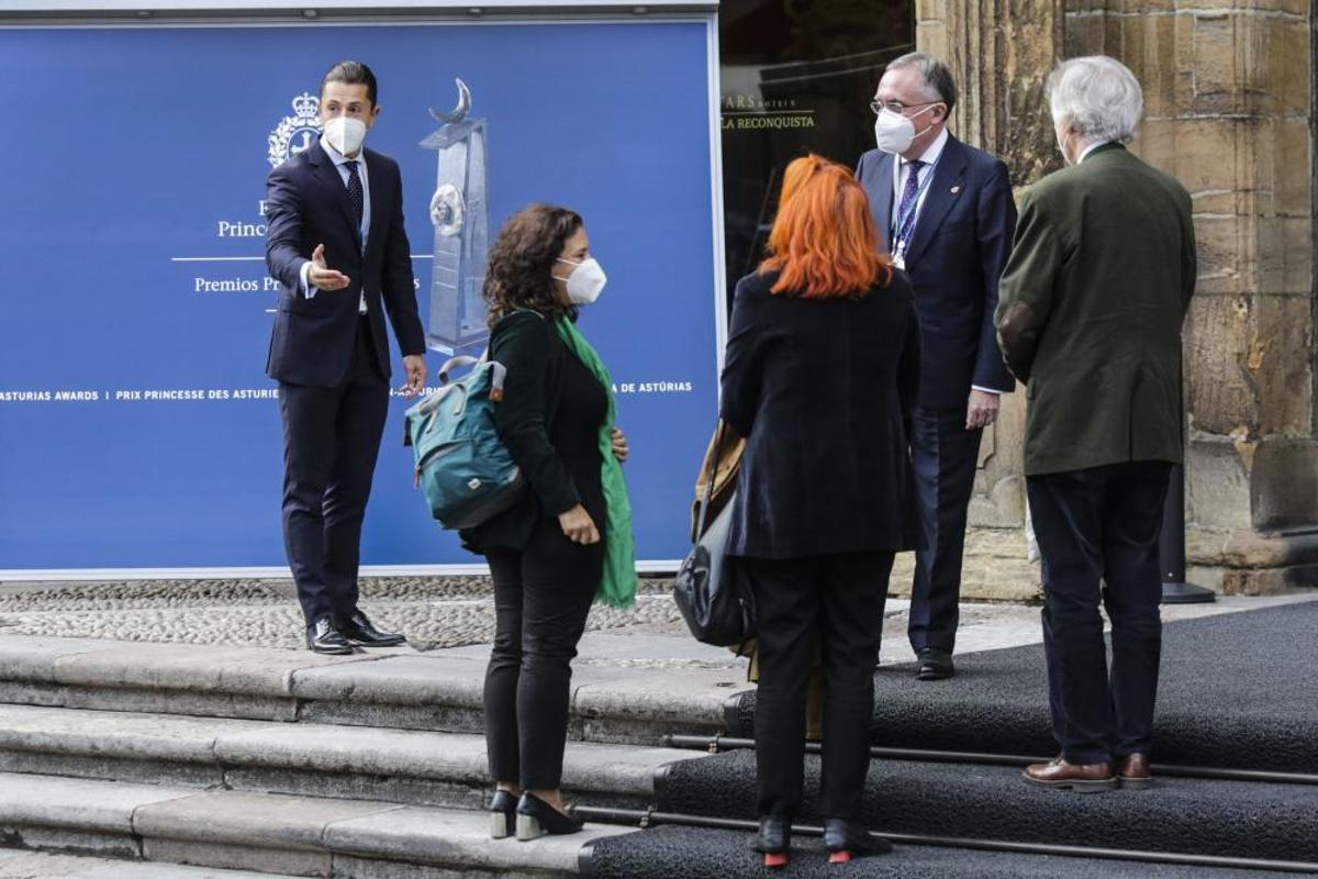 Premios Princesa: Llegada de los premiados Premios Princesa: Llegada de los premiados