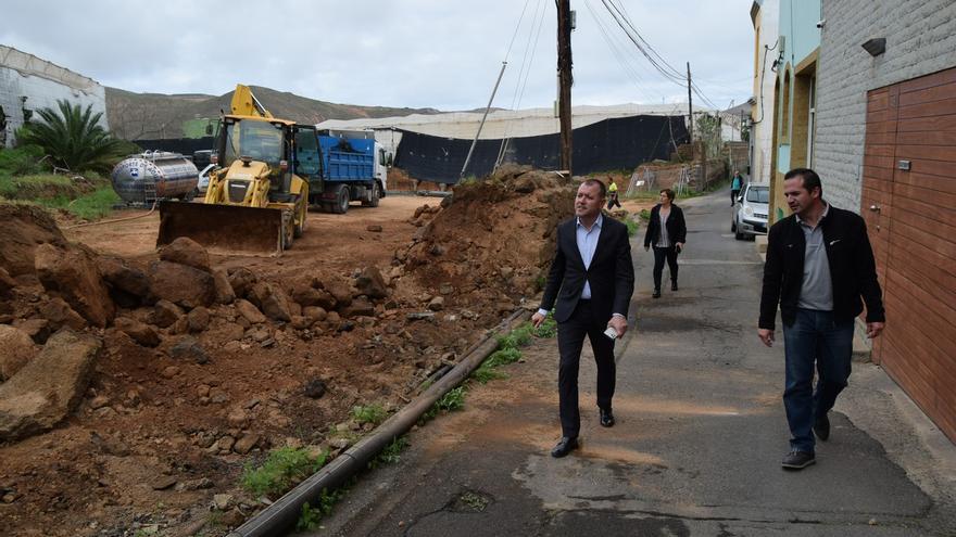 El ensanche de la calle Coruña ben Nido Cuervo ya está en marcha