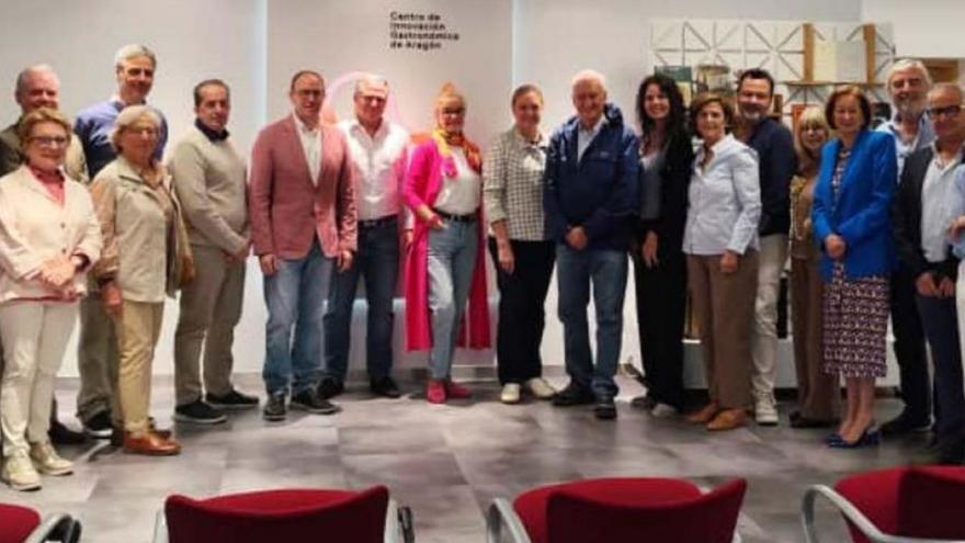 Foto del viaje de los presidentes de las Academias de Gastronomía de España. | CÁMARA DE COMERCIO DE HUESCA