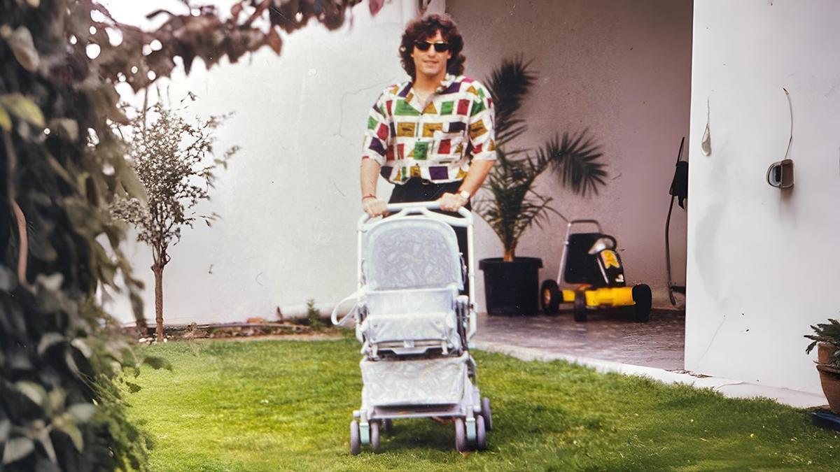 Paulo Futre fue padre por primera vez a los 23 años, cuando nació Paulo Futre Jr.