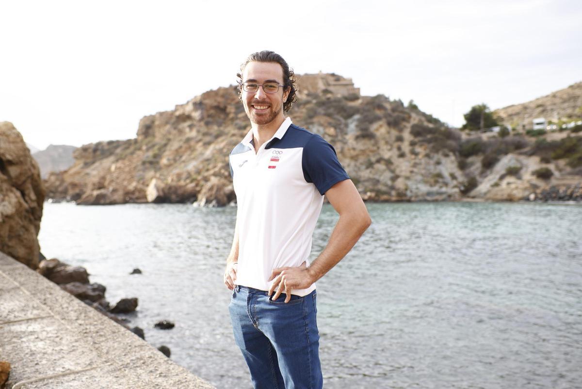 Alberto Martínez, en Cartagena.