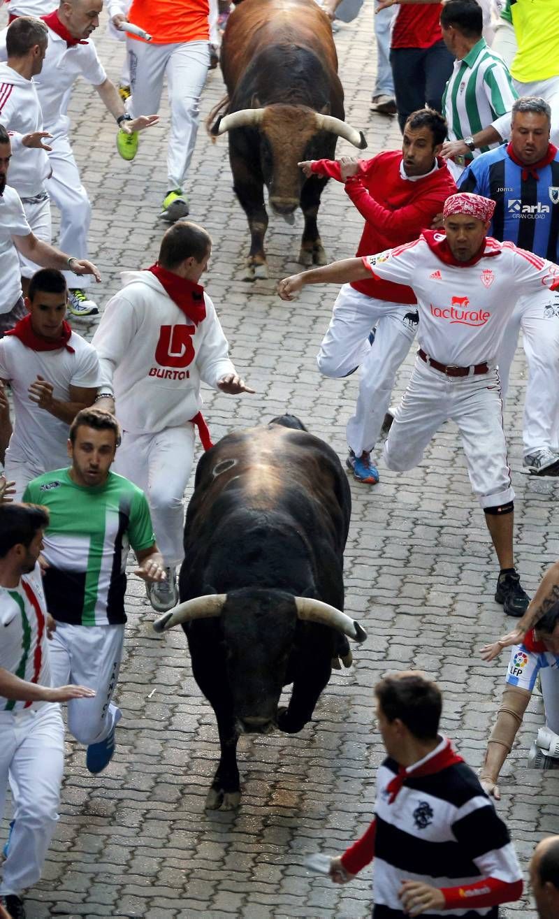 Encierro del cuarto día de las fiestas