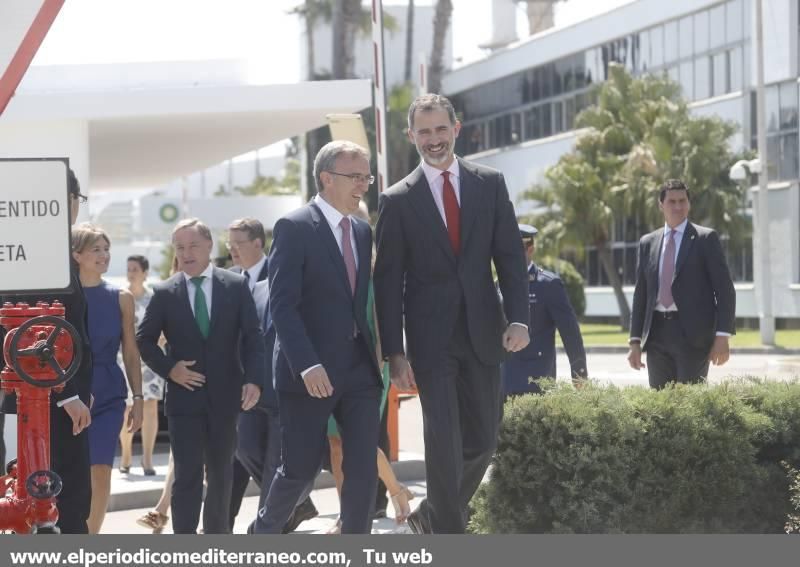 Visita del Rey a BP en Castellón