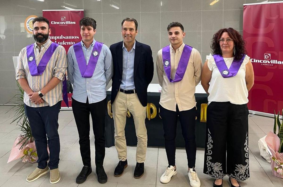 Graduación de la formación Kaizen de la sección de envasados de Cárnicas Cinco Villas. | CÁRNICAS CINCO VILLAS