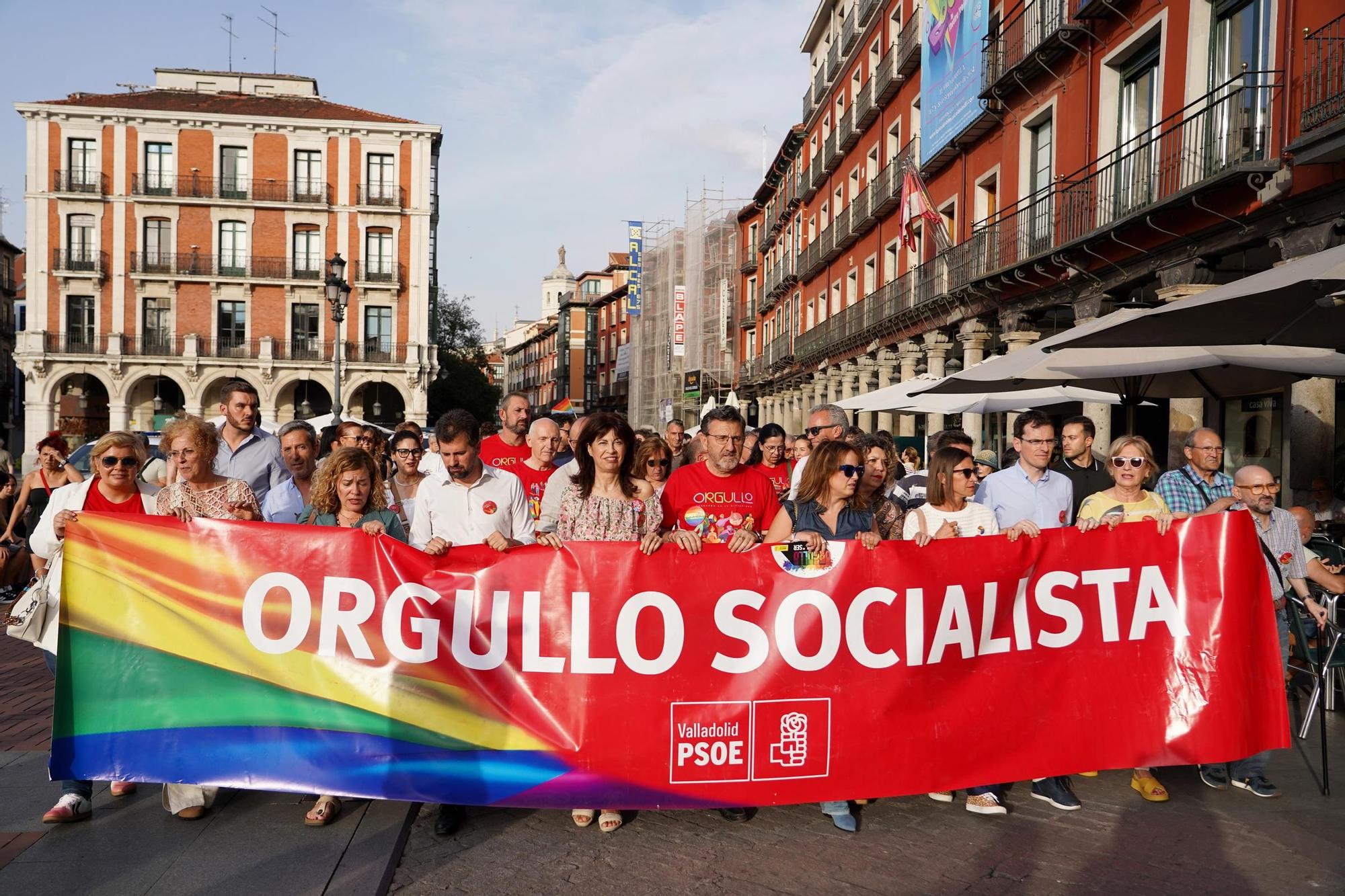 GALERÍA: La anifestación Día del Orgullo LGTBI de Valladolid, en imágenes