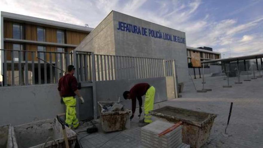 Las obras de la nueva Jefatura de la Policía Local están prácticamente acabadas.