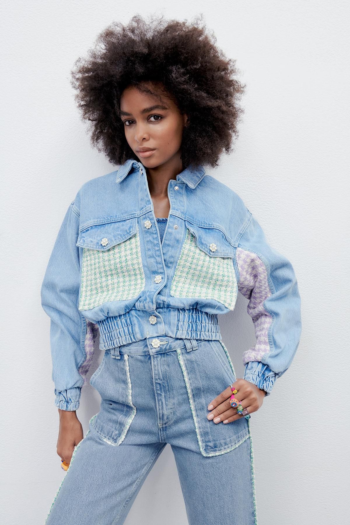 Chaqueta vaquera de Zara.