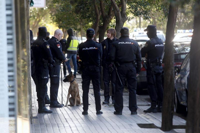 Alerta por el envío de paquetes sospechosos a oficinas italianas en Zaragoza