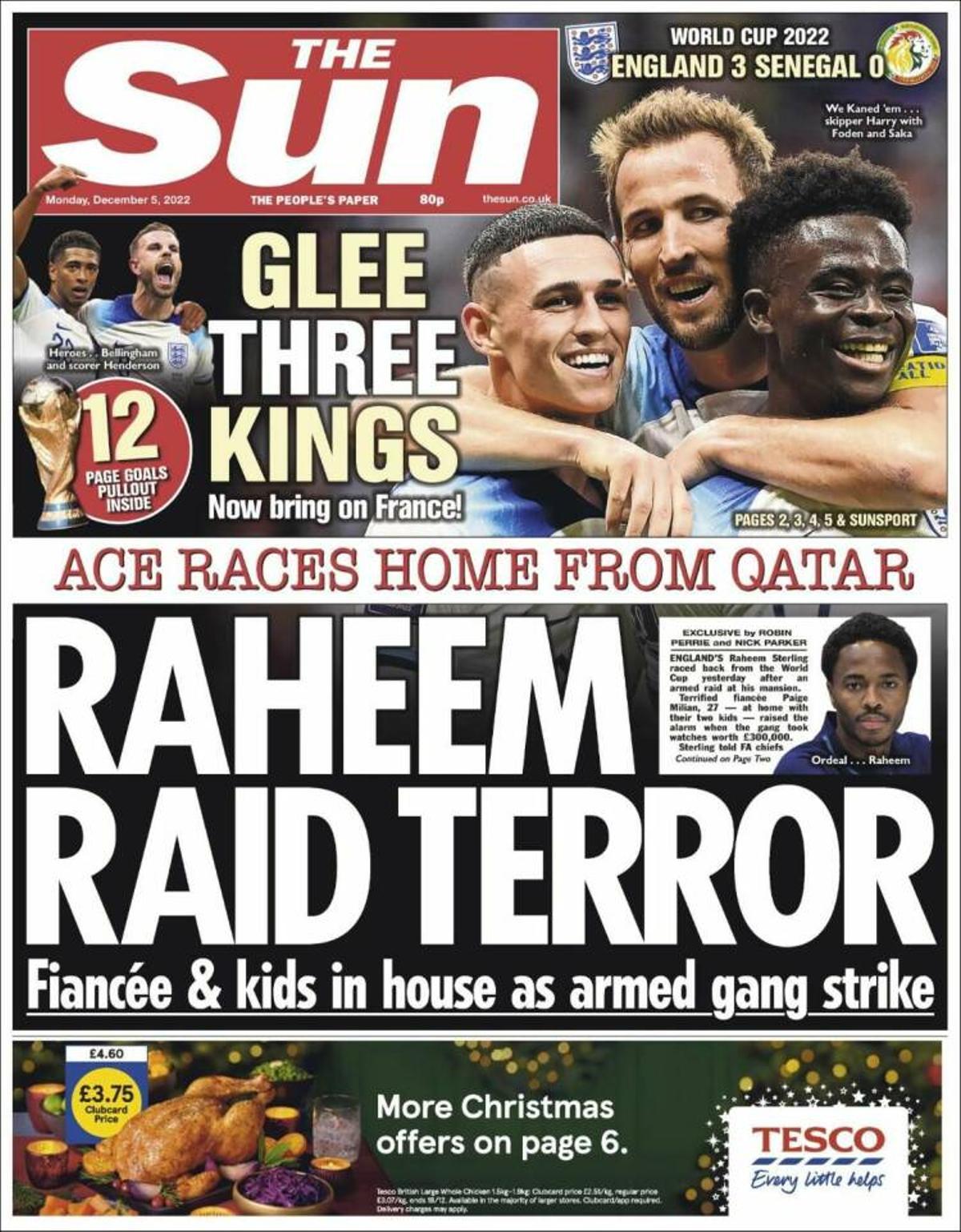 La prensa internacional, rendida a Mbappé e Inglaterra