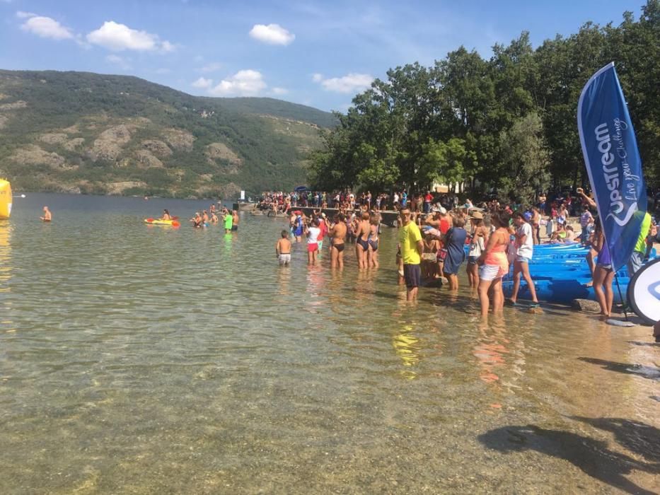 Aguas abiertas en el Lago de Sanabria
