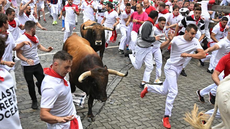 Primer encierro de los Sanfermines 2023