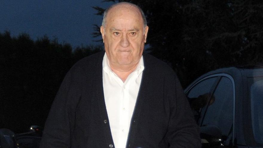 El empresario Amancio Ortega.