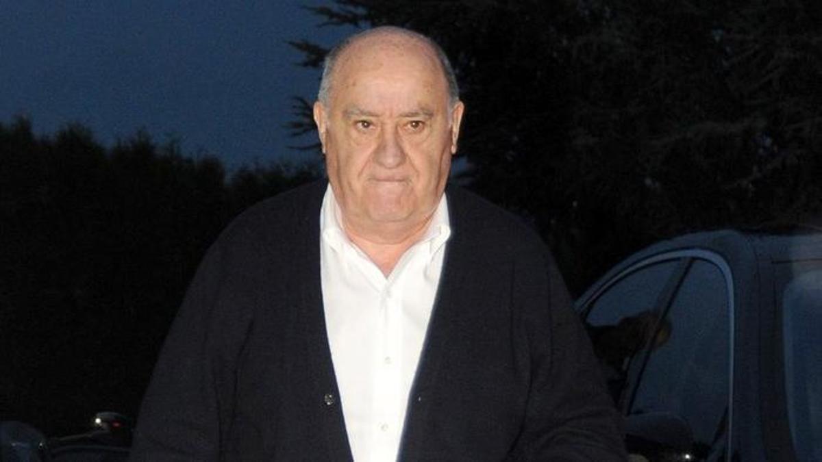 El empresario Amancio Ortega.