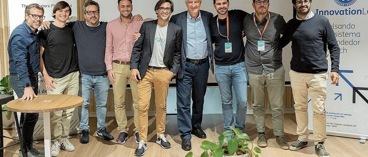 Jordi Rivera, CEO de Grupo DAS, con emprendedores