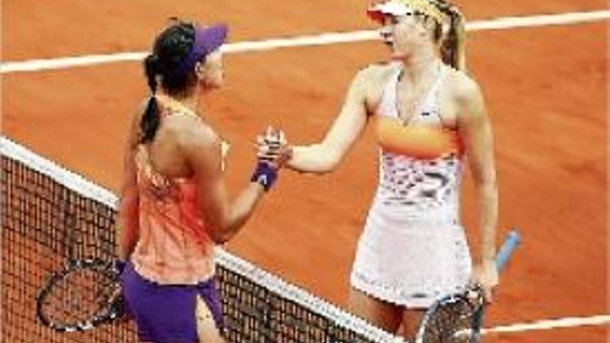 Els somnis de Muguruza i de Suárez a París s&#039;aturen als quarts de final