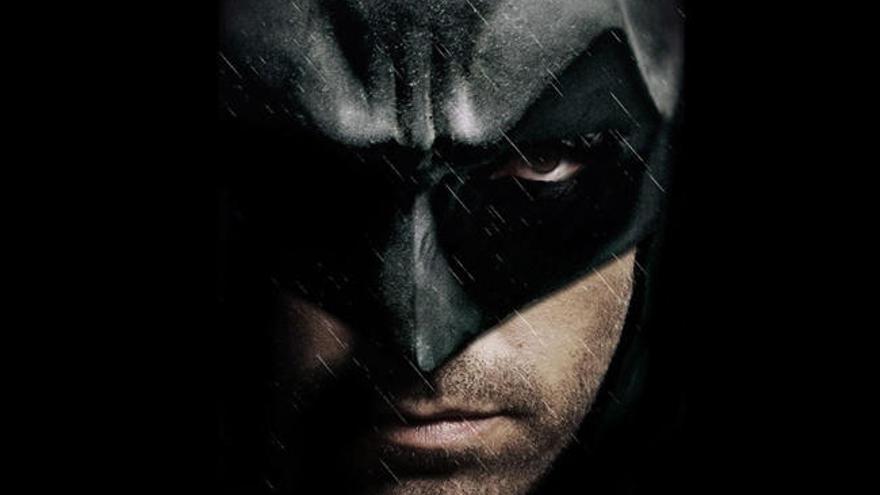 Ben Affleck caracterizado como Batman.