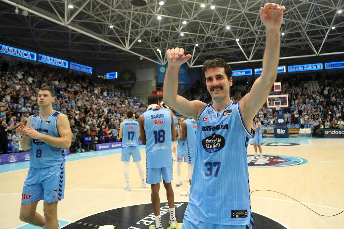 Imagen del partido entre el Río Breogán - Unicaja de la jornada 14 de la Liga Endesa