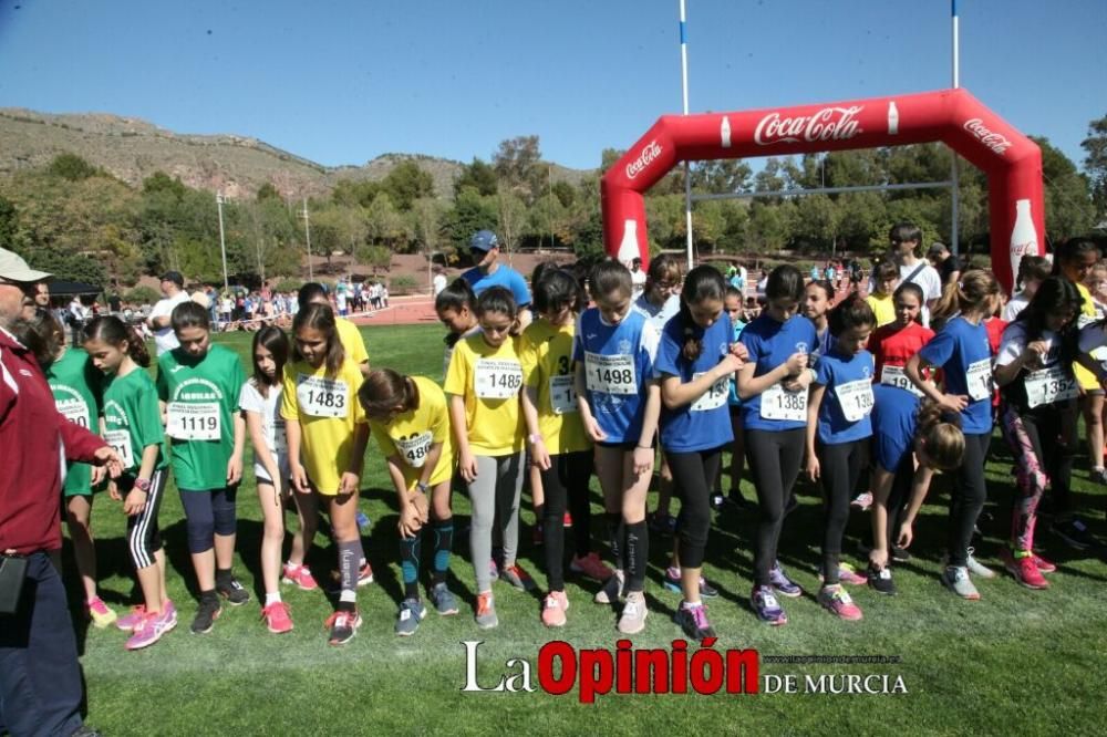 Final Cross Escolar de Lorca. Alevín femenino