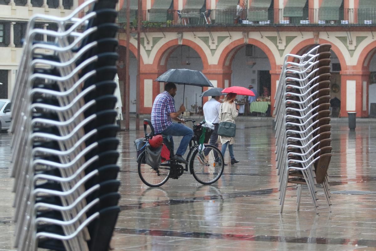 Las primeras lluvias de Otoño en Córdoba