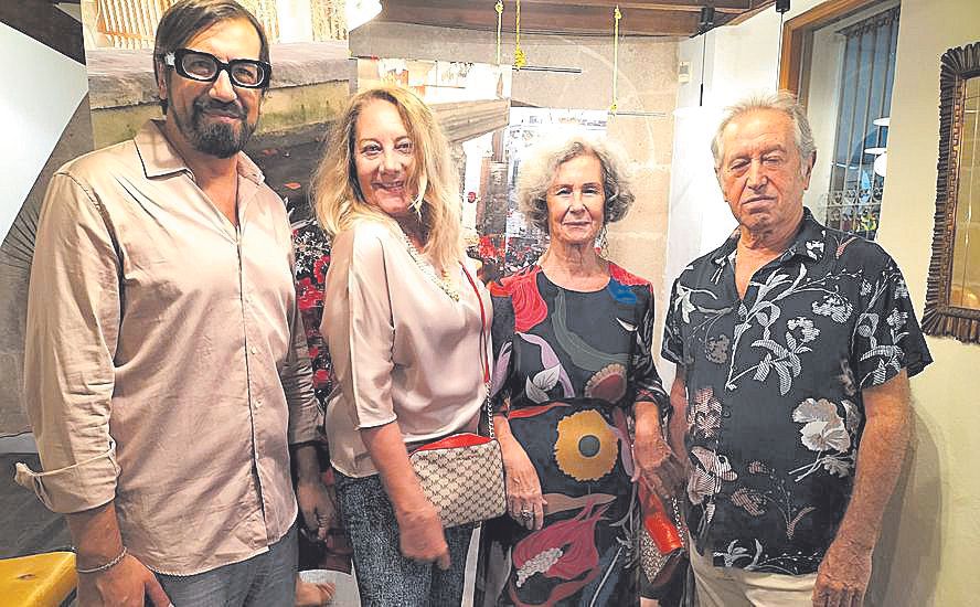 Sebastià Mascaró, Agueda Ropero, Dolores Martínez y Luis Fuster.