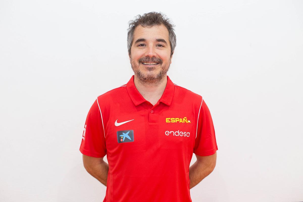 Javier Torralba, habitual en las categorías inferiores de las selecciones españolas.