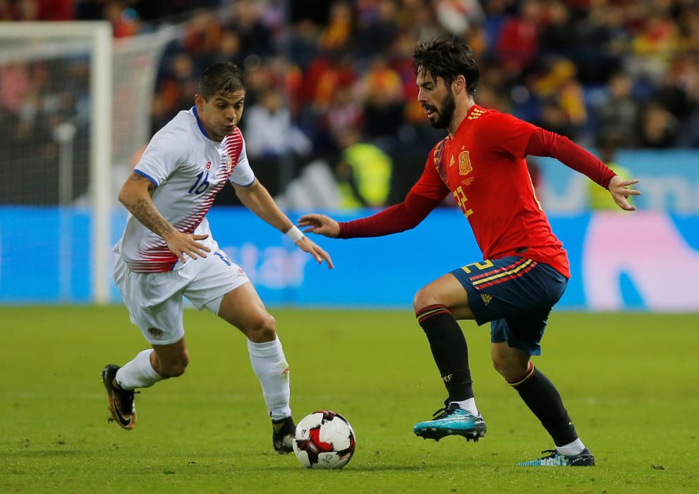 Amistoso España - Costa Rica en La Rosaleda