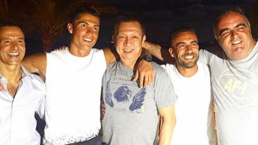 Lim, de cena con Mendes y Cristiano Ronaldo