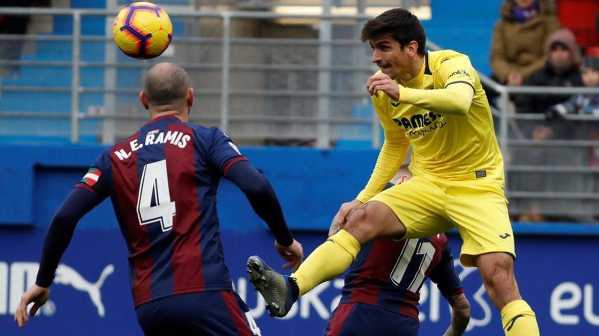 Imagen del Eibar-Villarreal de la primera vuelta