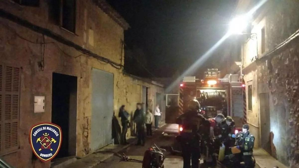 Der Brand ereignete sich in Vilafranca.