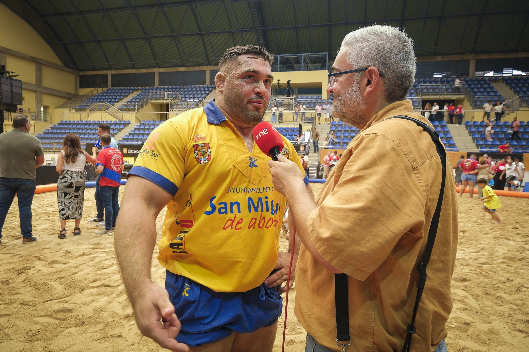 Final del torneo DISA Gobierno de Canarias de Lucha