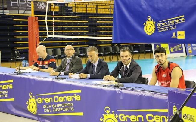 Presentación del Preeuropeo Masculino de Voleibol