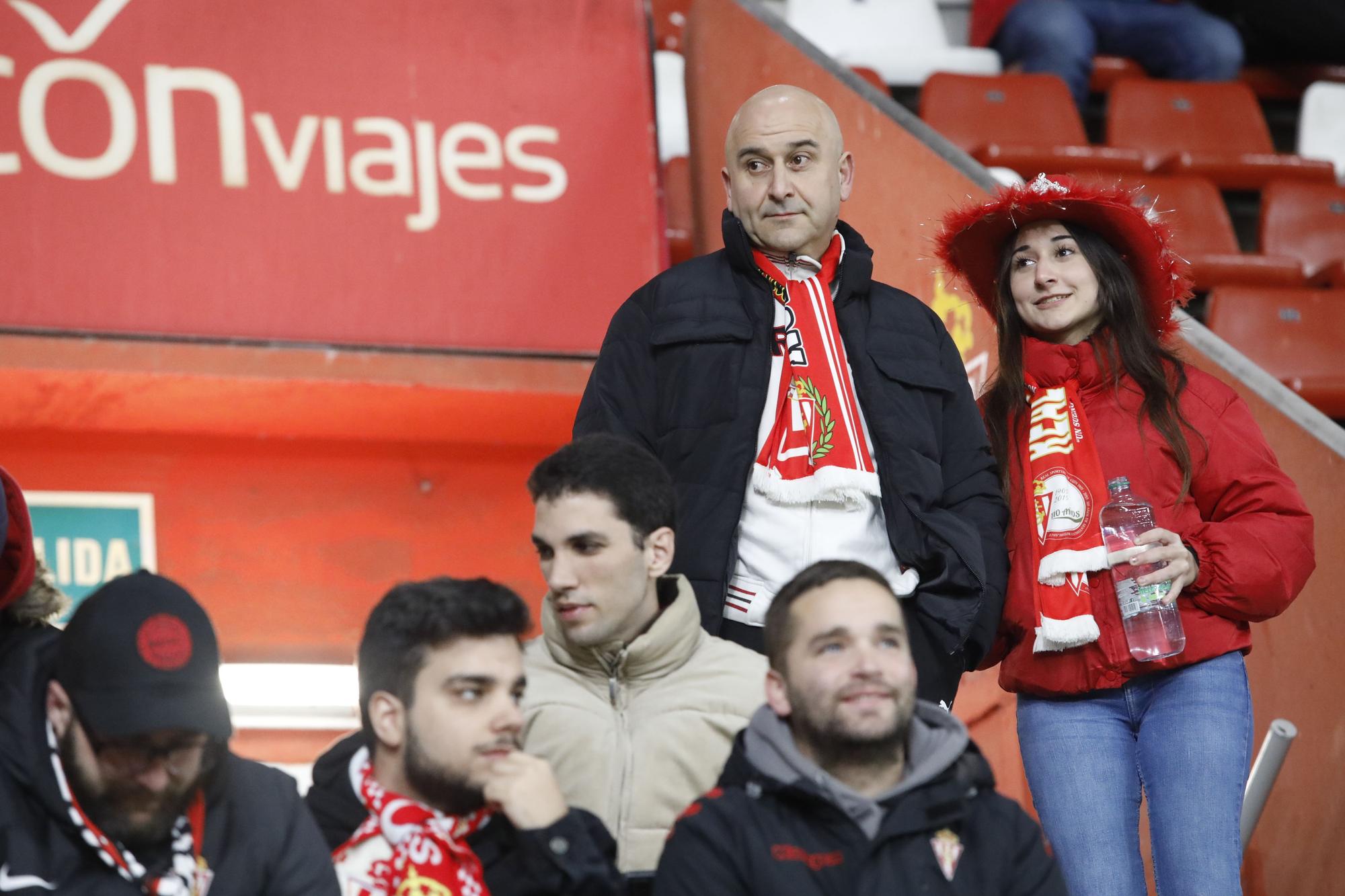 Así se vivió el encuentro entre el Sporting y el Tenerife