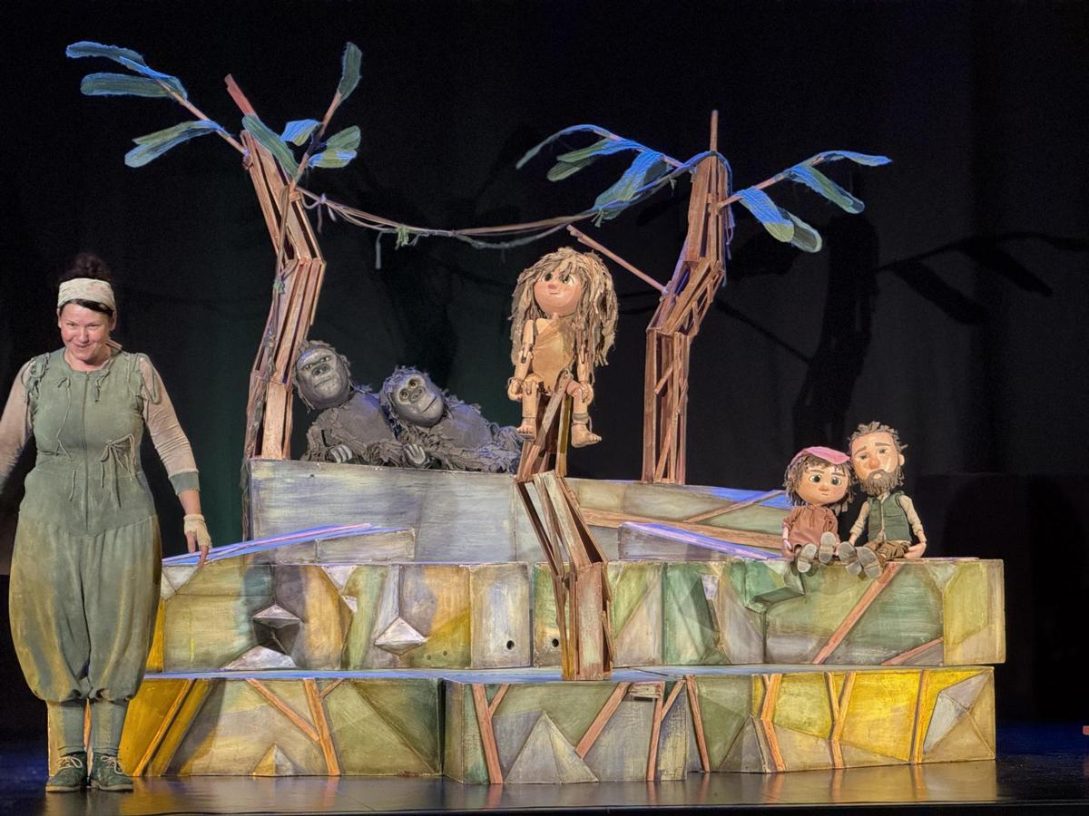 La reppresentación de títeres ‘Yo, Tarzán’